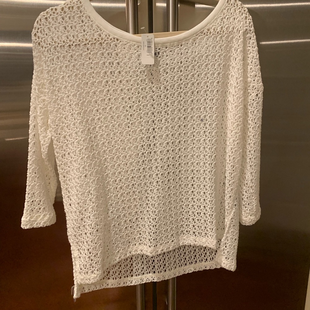 Crochet pullover
